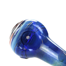 Load image into Gallery viewer, Retro Glass Spoon Pipe Swirl Bowl
