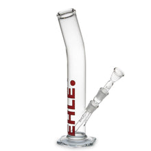 Load image into Gallery viewer, Glass Bent Neck (High) Clear Cylinder Bong 500ml