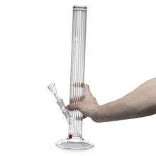 Load image into Gallery viewer, Glass Bong Clear Contoured Tube