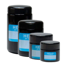 Load image into Gallery viewer, UV 420 Jars - Write & Erase (Hello My Strain Is...)