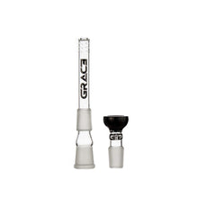 Load image into Gallery viewer, Milky Spiral Perc Bong