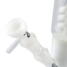 Load image into Gallery viewer, Milky Spiral Perc Bong
