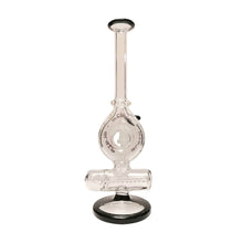 Load image into Gallery viewer, Blaze Glass Mini Donut Inline Oil Bong- Straight