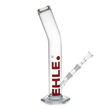 Load image into Gallery viewer, Glass Bent Neck (High) Clear Cylinder Bong 500ml