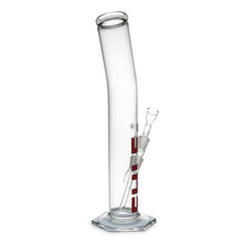 Load image into Gallery viewer, Glass Bent Neck (High) Clear Cylinder Bong 500ml
