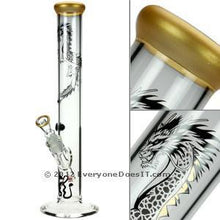 Load image into Gallery viewer, Glass Bong GTI Series Golden Dragon Bong