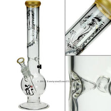Load image into Gallery viewer, Glass Bong GTI Series Golden Dragon Bubble Icebong