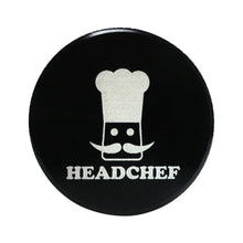 Load image into Gallery viewer, Head Chef Mini 2-Piece Grinder Black 30mm
