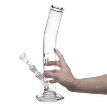 Load image into Gallery viewer, Glass Bent Neck (High) Clear Cylinder Bong 500ml
