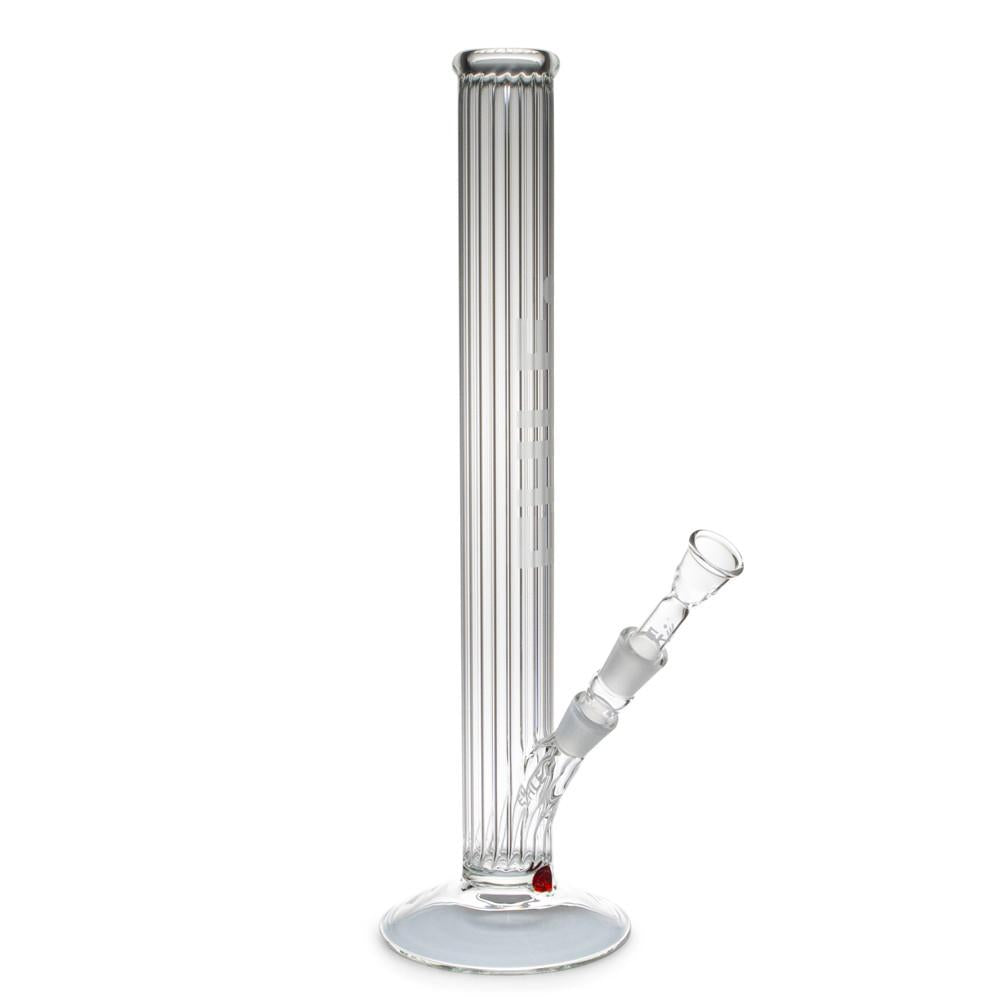 Glass Bong Clear Contoured Tube