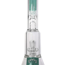 Load image into Gallery viewer, Showerhead Perc Beaker Oil Rig | Liquid Sci Glass
