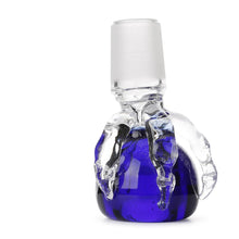 Load image into Gallery viewer, Claw Slide Bowl Coloured Glass 18.8mm
