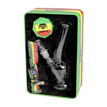 Load image into Gallery viewer, Near Dark Breit Mini Bong Set with Grinder and Pure Pipe
