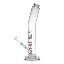Load image into Gallery viewer, Bent Neck High Clear Cylinder Bong
