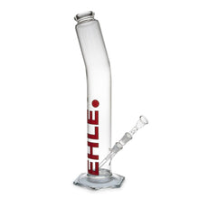 Load image into Gallery viewer, Bent Neck High Clear Cylinder Bong

