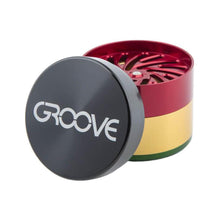 Load image into Gallery viewer, Groove 4-part grinder by Aerospaced
