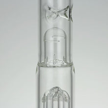 Load image into Gallery viewer, Mini Straight Ice Bong With 4 Arm Tree Perc
