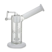 Load image into Gallery viewer, Showerhead Perc Dab Rig With Quartz Swing Banger
