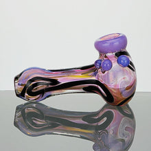 Load image into Gallery viewer, Colour Changing Glass Spoon Pipe With Inside Out Design
