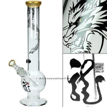 Load image into Gallery viewer, Glass Bong GTI Series Golden Dragon Bong
